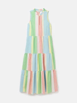 Dolcie Multi Seersucker Maxi Sundress