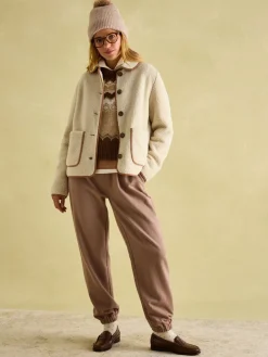 Effie Camel Knitted Bobble Hat