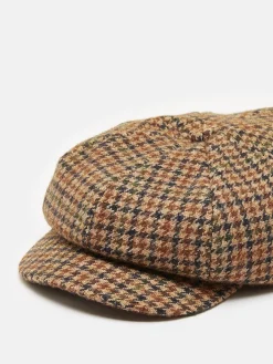 Elvaston Neutral Baker Boy Hat