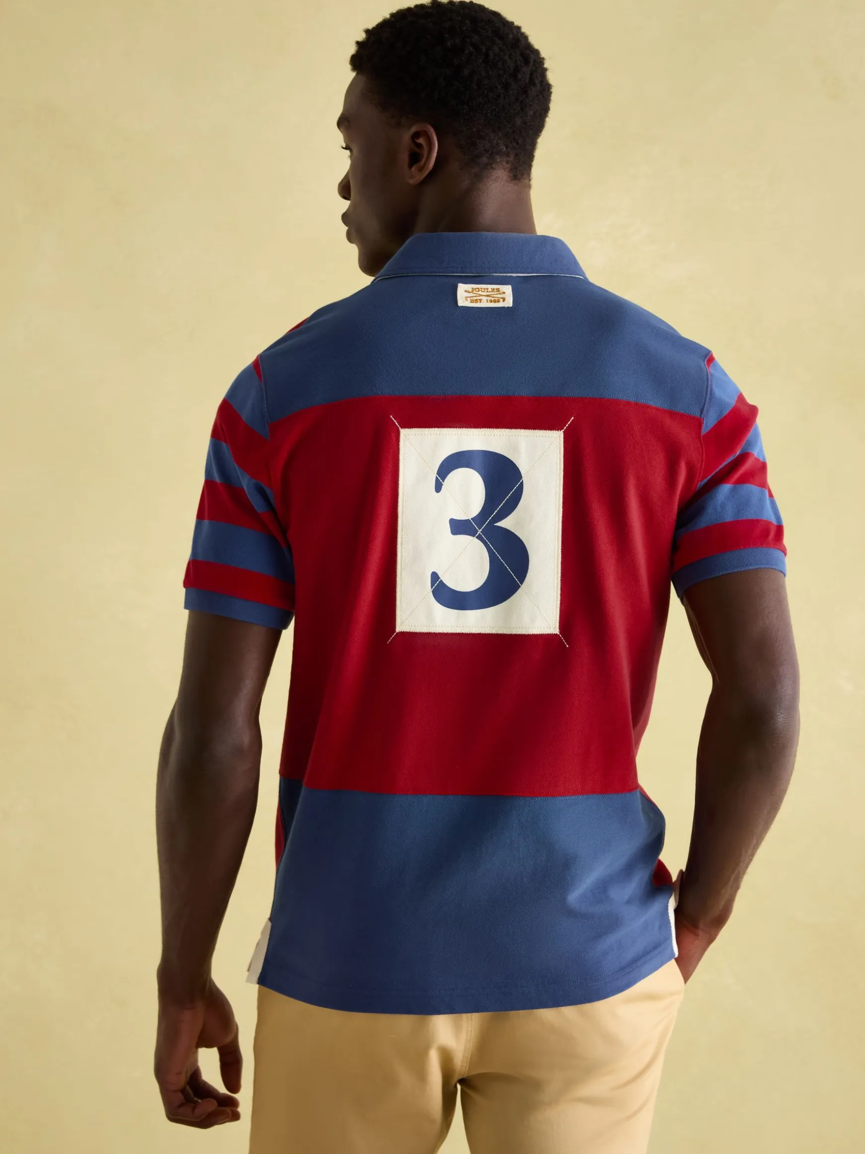 Embellished Red Classic Fit Polo Shirt