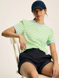 Erin Green/White Short Sleeve T-Shirt