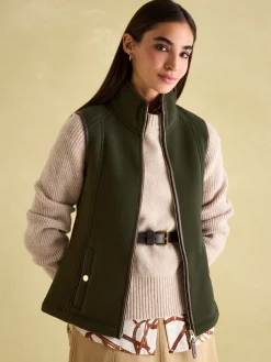 Fairbourne Green Fleece Gilet