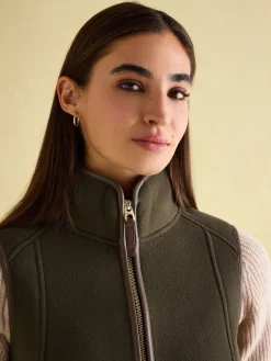 Fairbourne Green Fleece Gilet