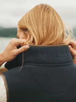 Fairbourne Navy Fleece Gilet