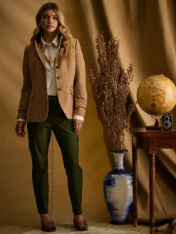 Fayfair Brown Tweed Hacking Jacket