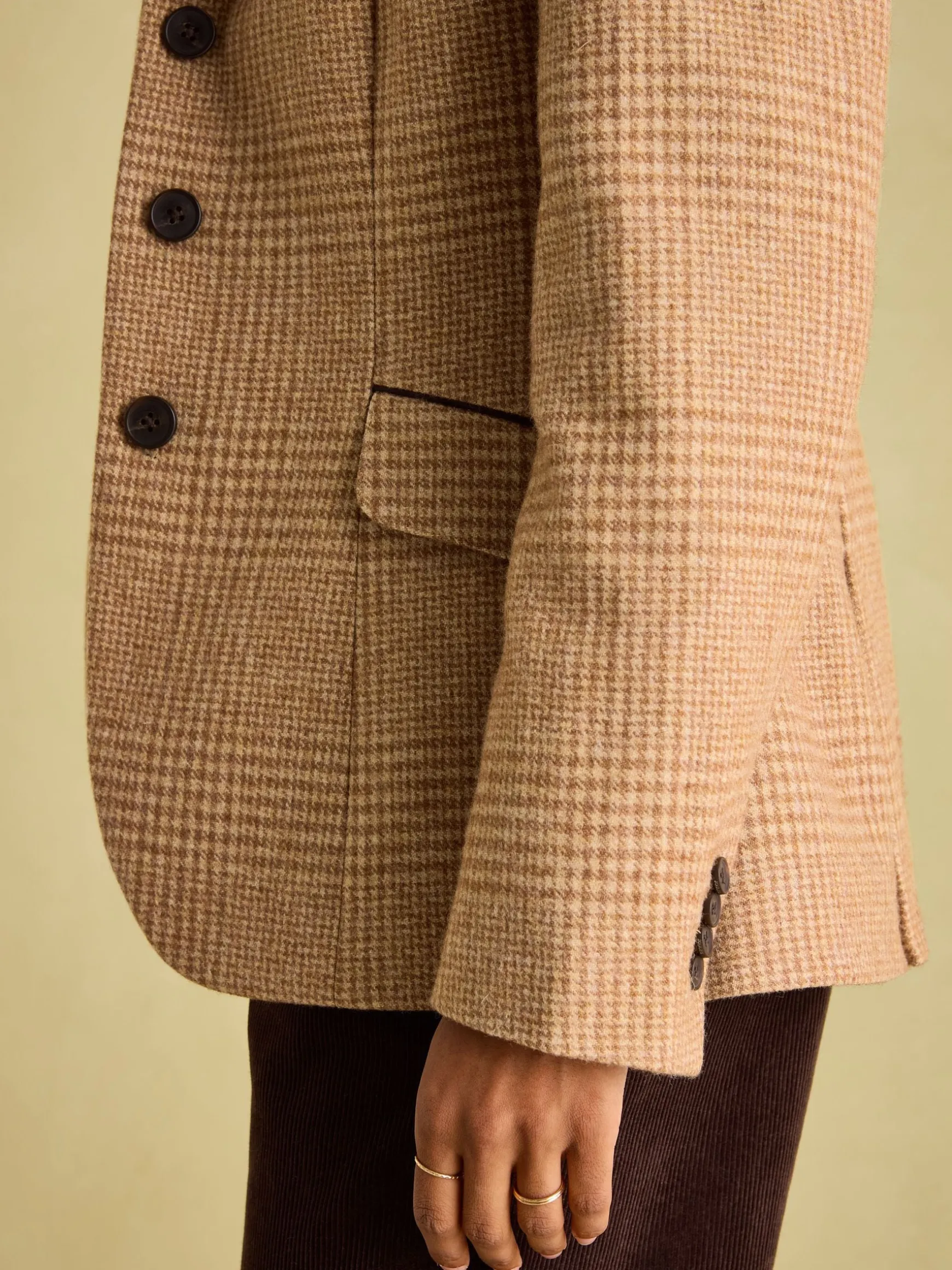 Fayfair Brown Tweed Hacking Jacket