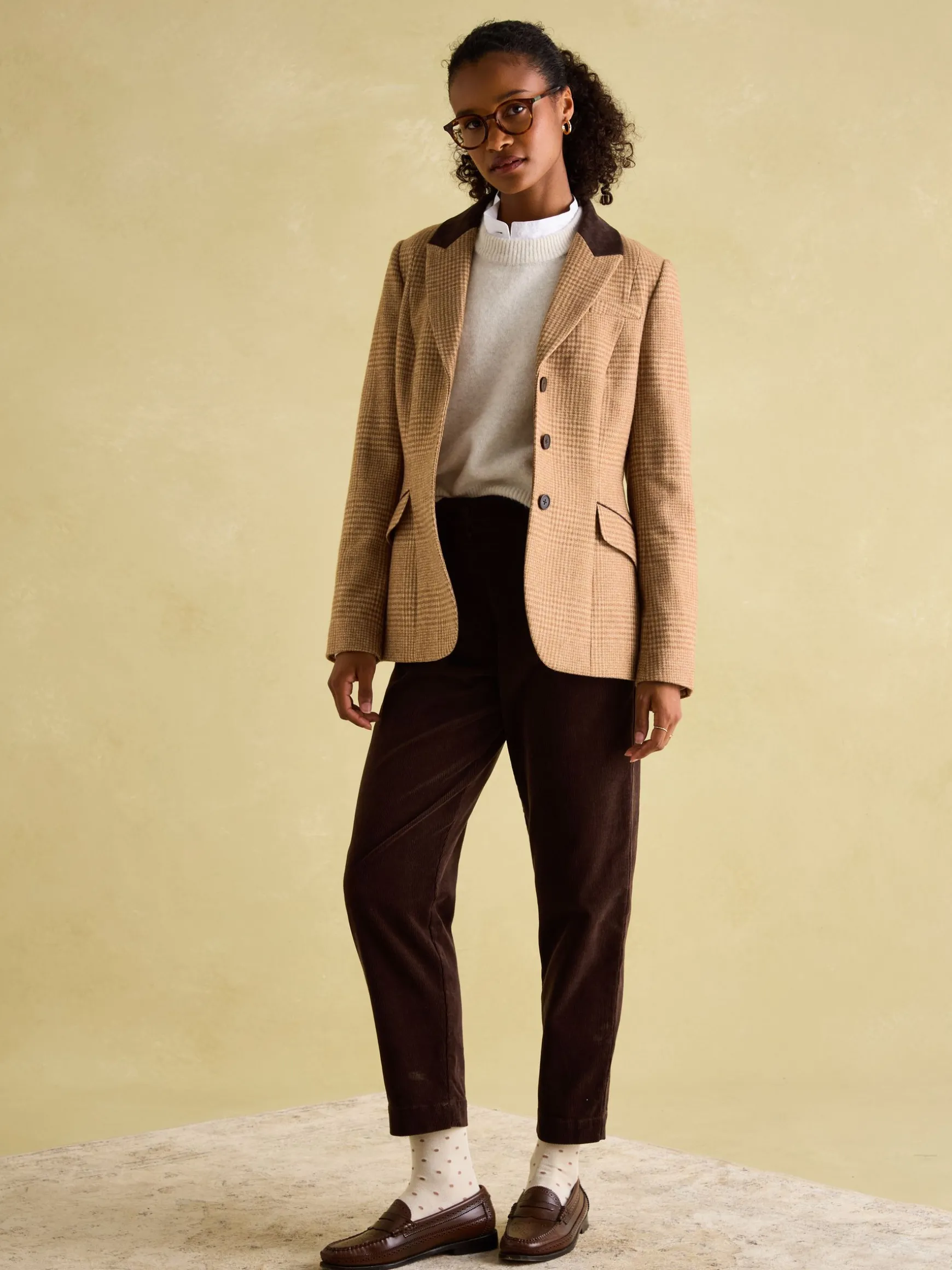 Fayfair Brown Tweed Hacking Jacket