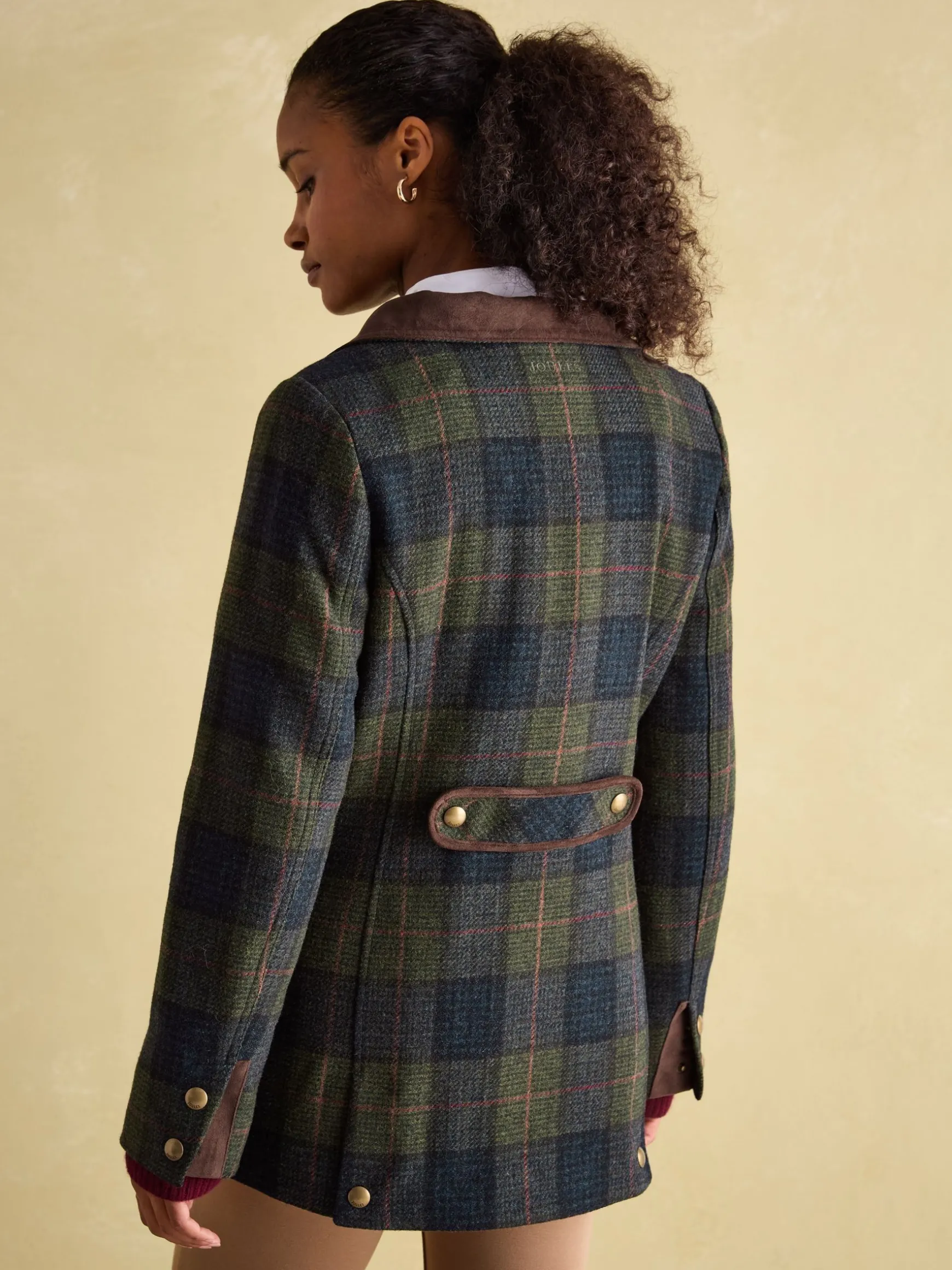 Fieldcoat Navy/Khaki Tweed Jacket