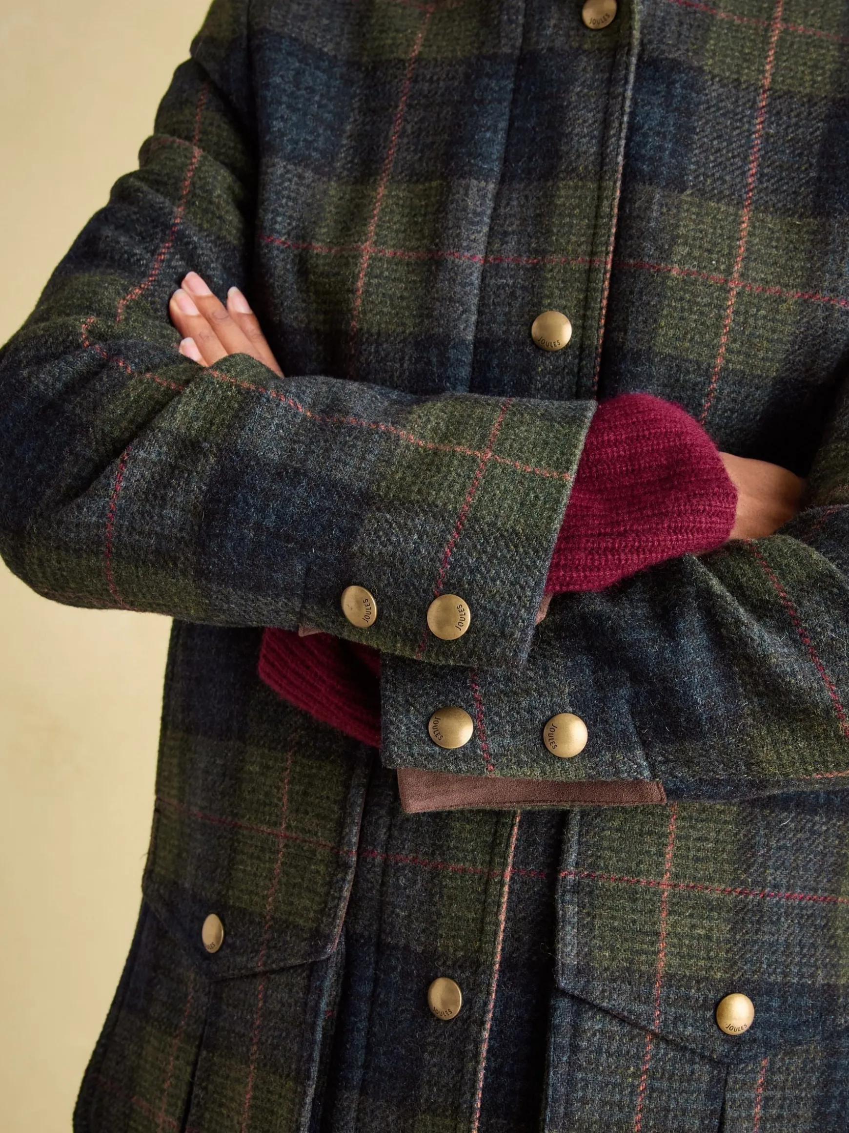 Fieldcoat Navy/Khaki Tweed Jacket