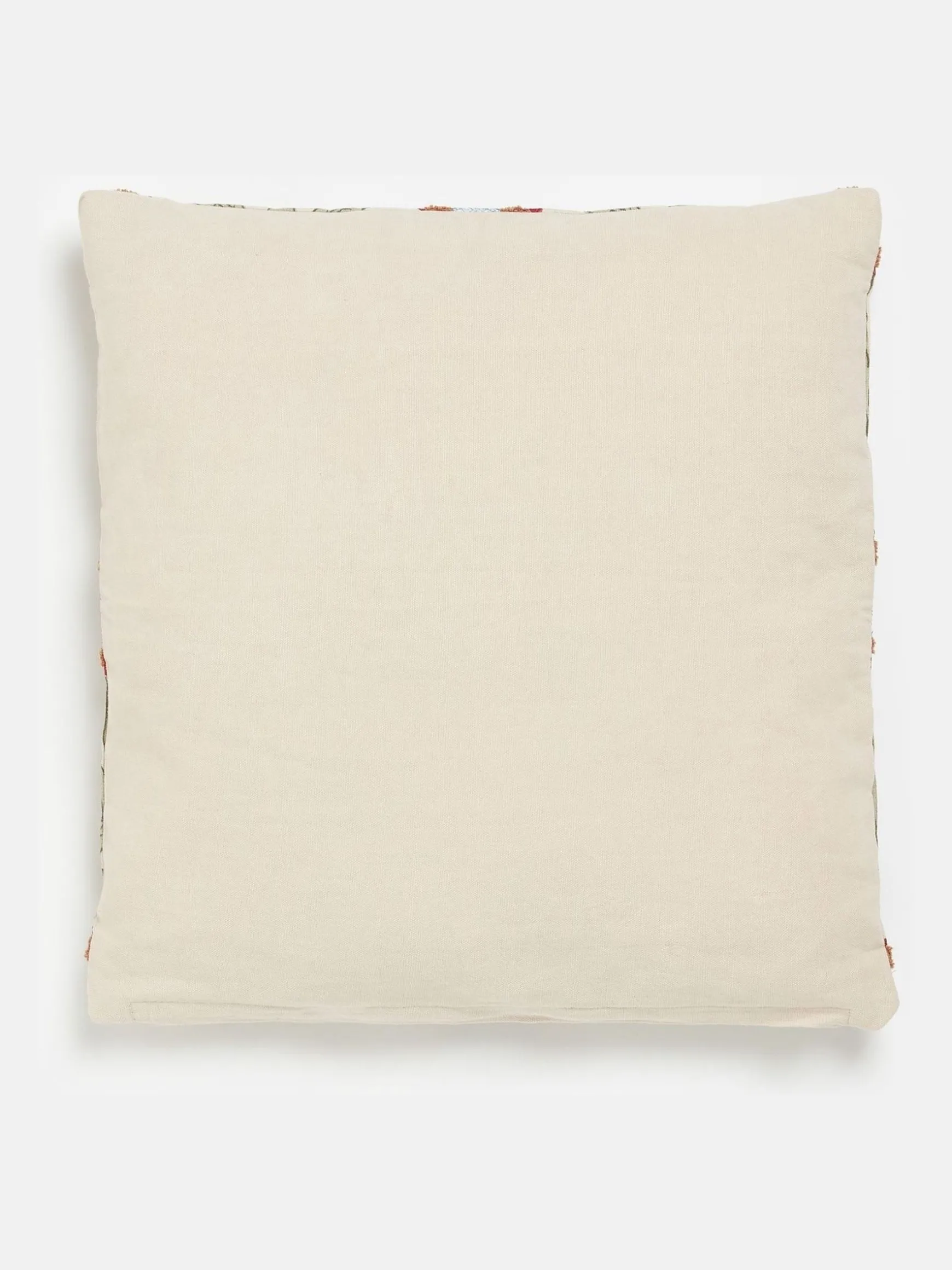 Floral Trellis Green 100% Cotton Cushion