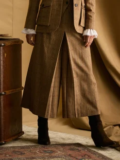 Foxley Check Tweed Culottes