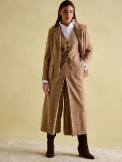 Foxley Check Tweed Culottes