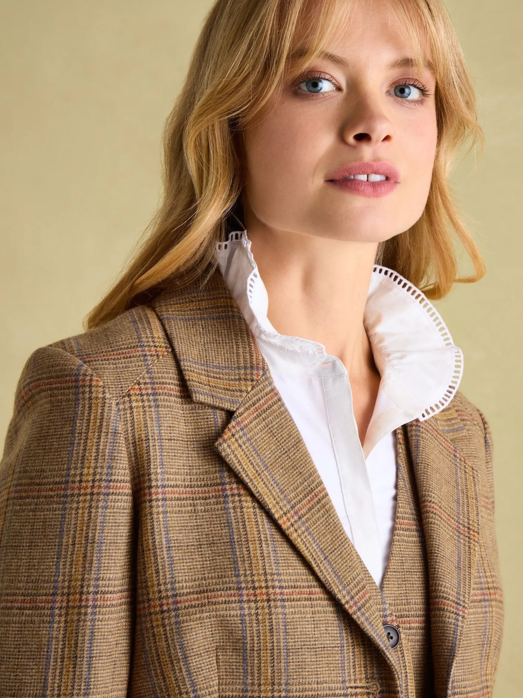 Foxley Check Tweed Suit Blazer