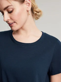 Frankie Navy Blue Crew T-Shirt