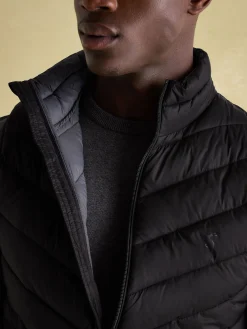 Garrett Black Showerproof Padded Gilet