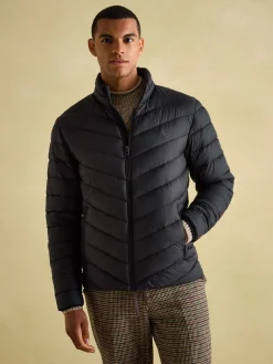 Garrett Black Showerproof Padded Jacket
