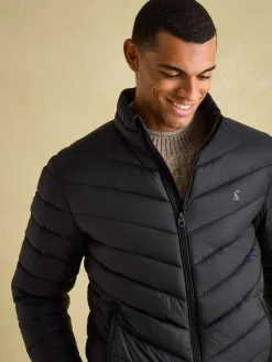 Garrett Black Showerproof Padded Jacket