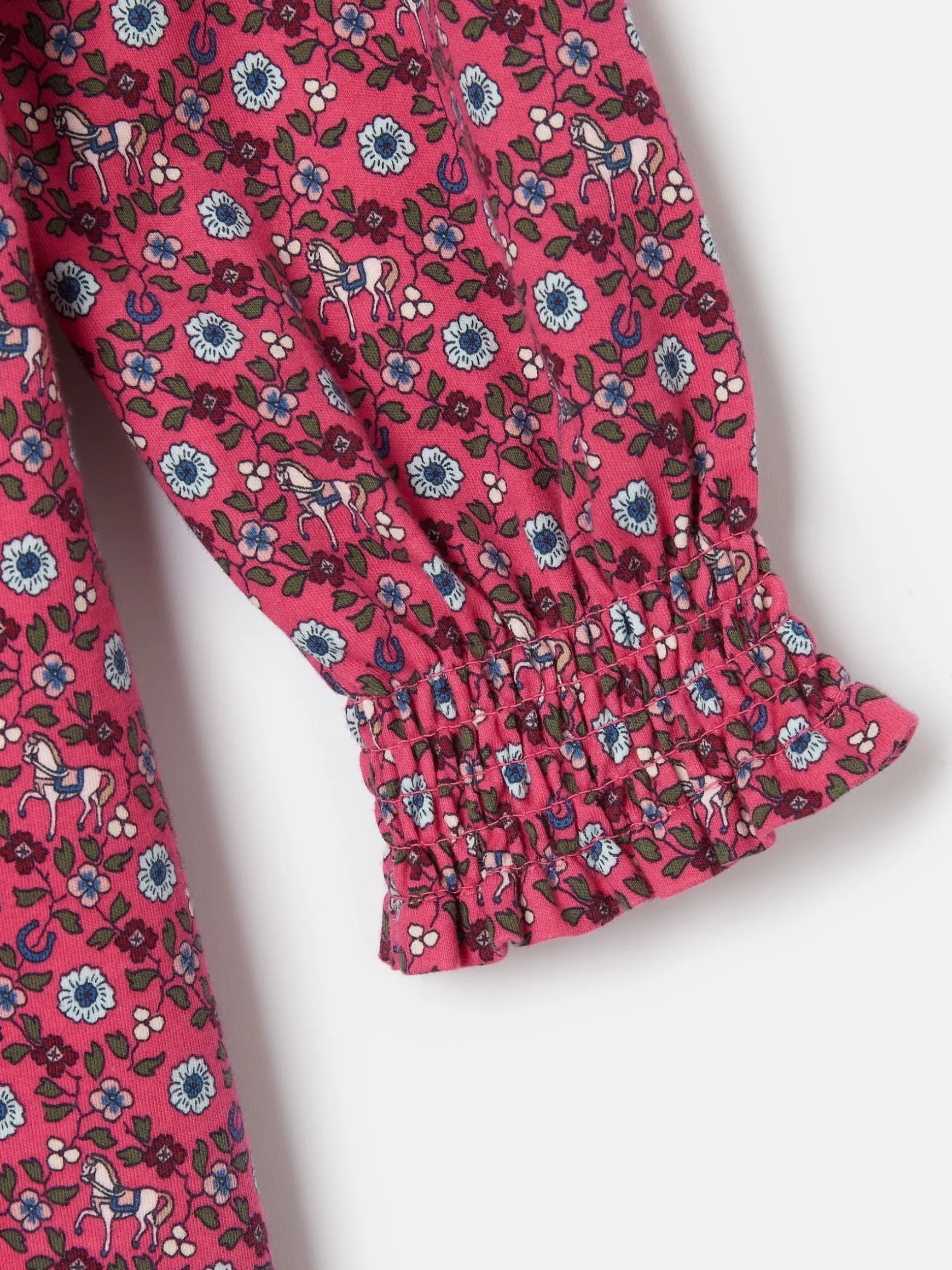 Girls' Gracie Pink Printed Jersey Dress