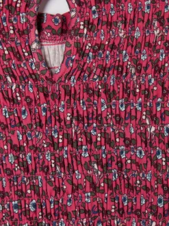 Girls' Gracie Pink Printed Jersey Dress