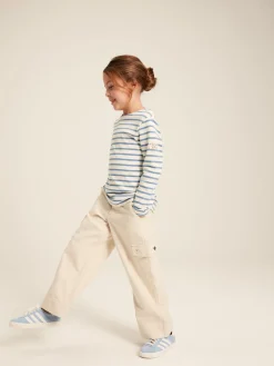 Girls' Harbour Blue Long Sleeve Top