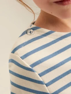 Girls' Harbour Blue Long Sleeve Top