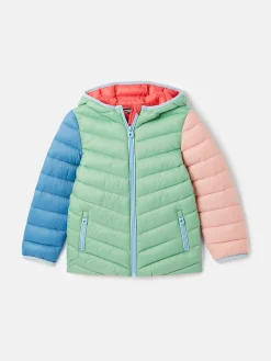 Girls' Kinnaird Pink Showerproof Padded Coat