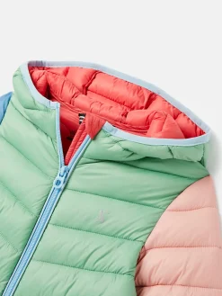 Girls' Kinnaird Pink Showerproof Padded Coat