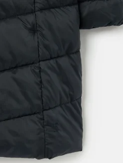 Girls' Pembury Navy Blue Showerproof Padded Coat with Hood