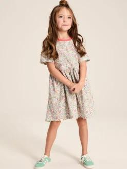 Girls' Skye Multi Print Jersey T-Shirt Dress