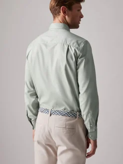 Green Slim Fit Shirt