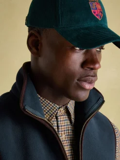 Greenfield Navy Blue Full Zip Fleece Gilet