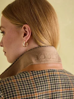 Hackmore Check Relaxed Fit Wool Blend Tweed Blazer