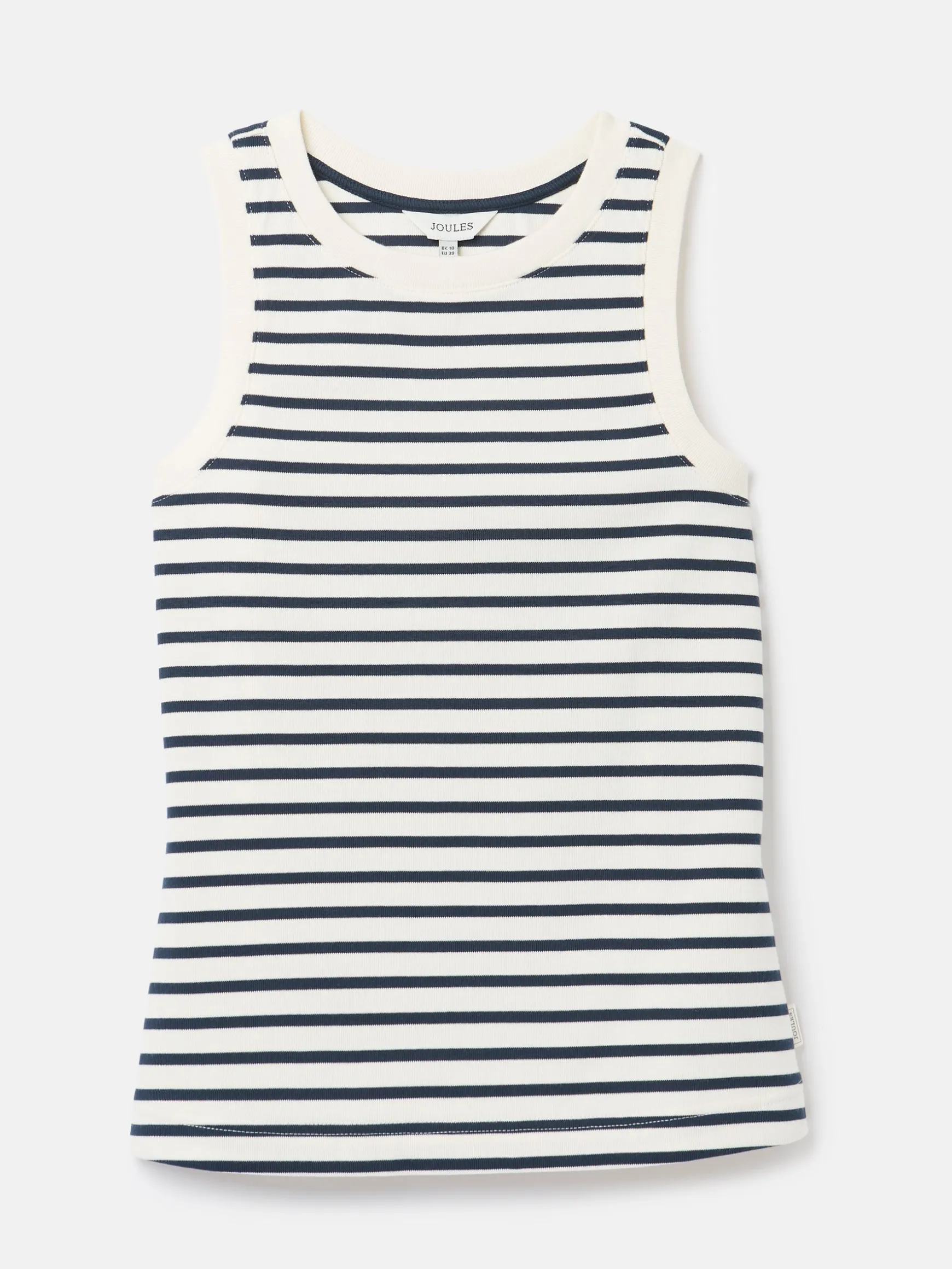 Harbour Cream & Navy Striped Jersey Vest