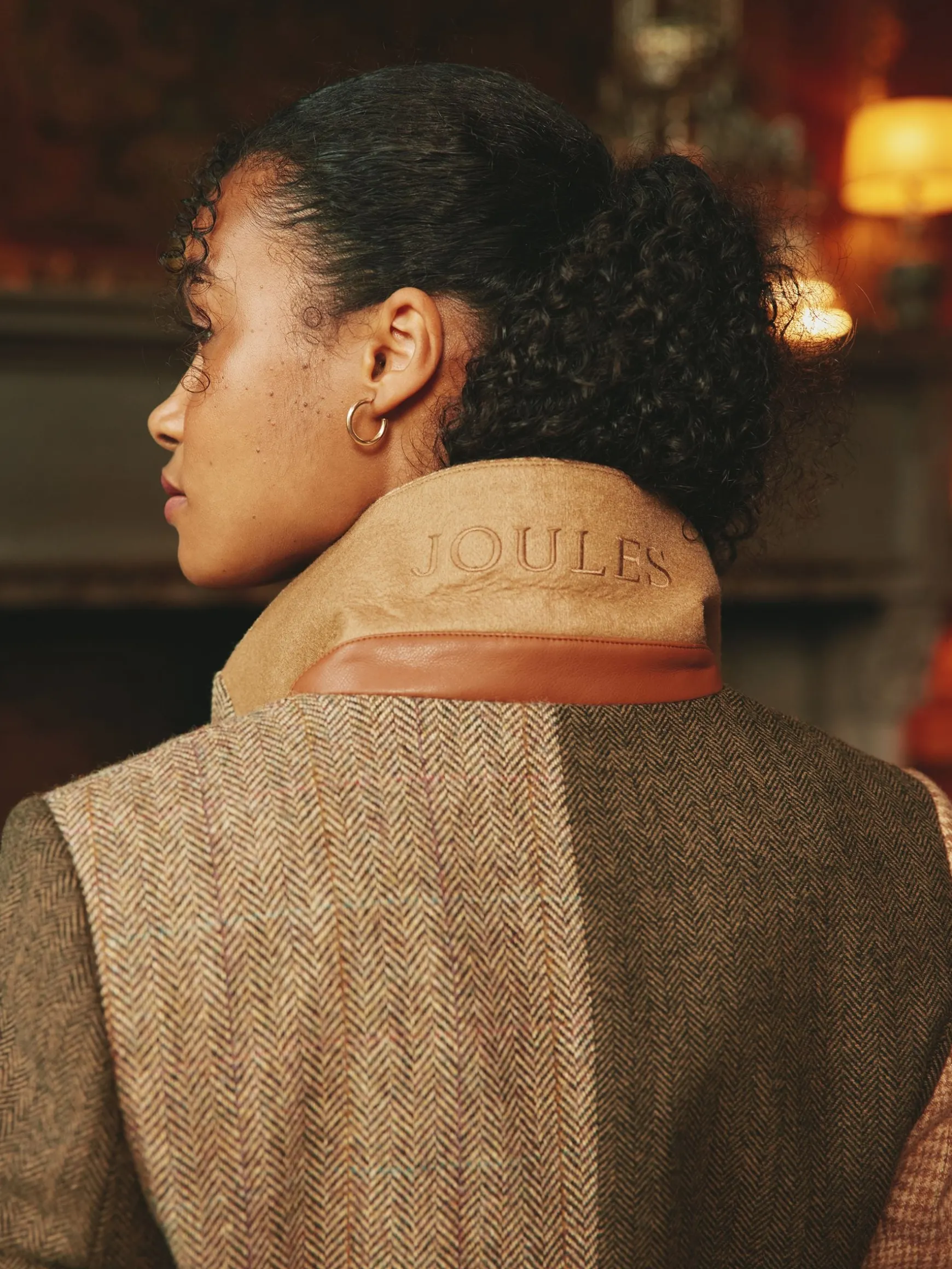 Harlow Multi Hotchpotch Tweed Blazer