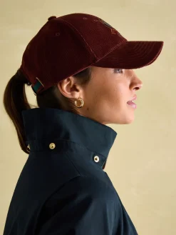 Harpsden Navy Blue Waterproof Long Raincoat with Hood