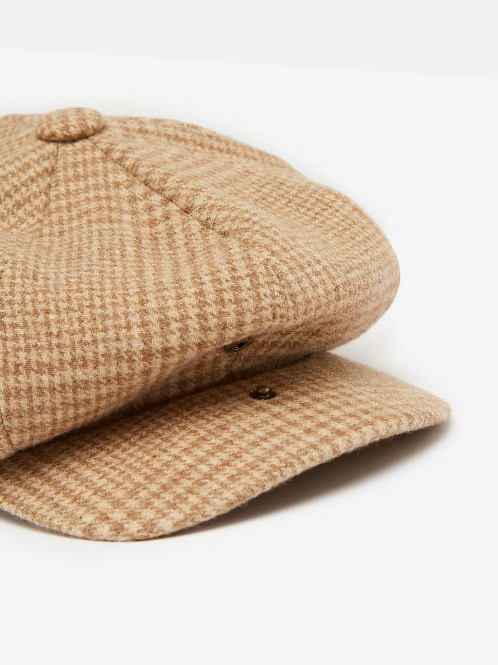 Harrogate Brown/Cream Baker Boy Hat