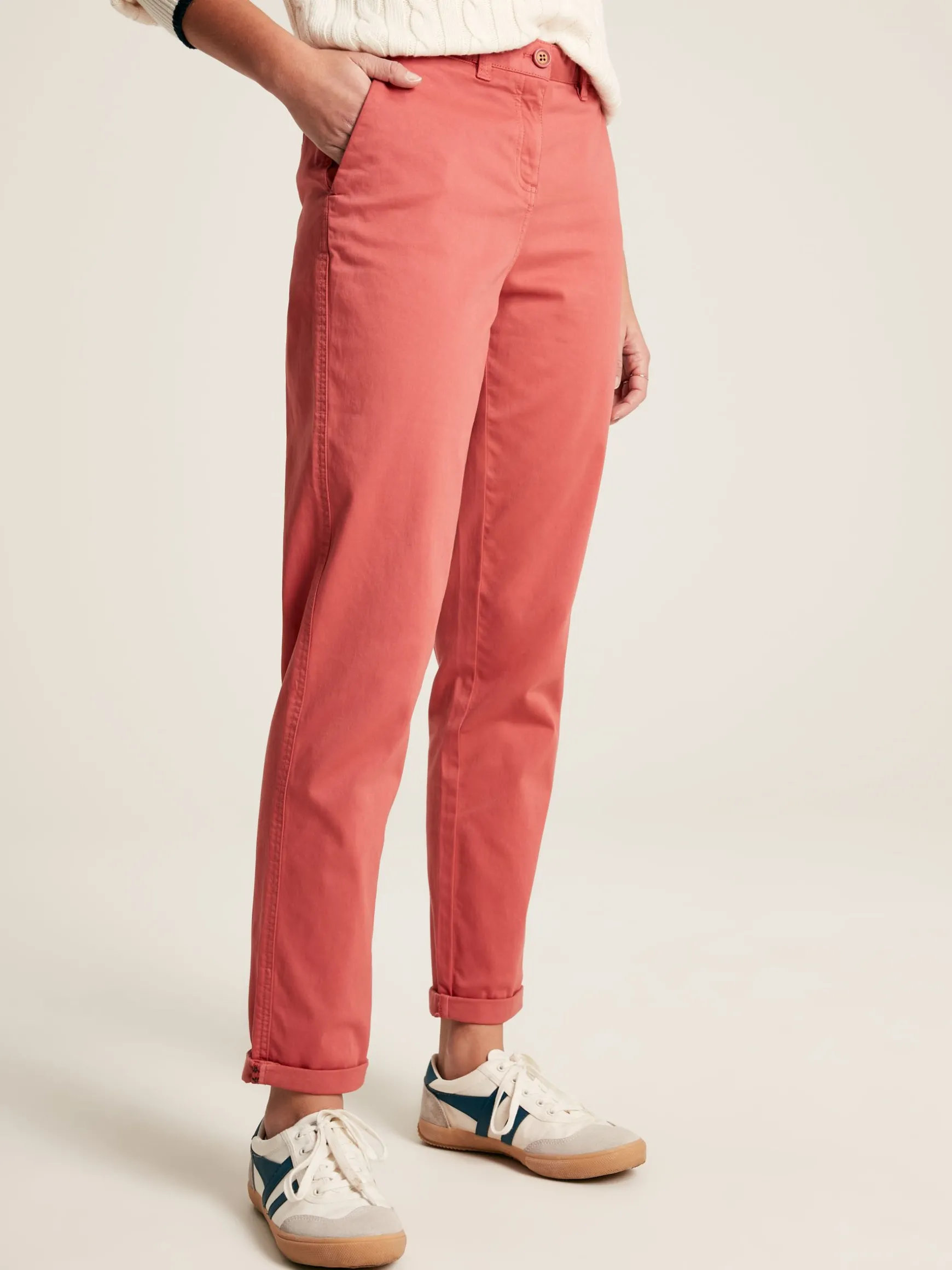 Hesford Pink Chino Trousers