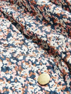 Holkham Ditsy Floral Waterproof Packable Raincoat With Hood