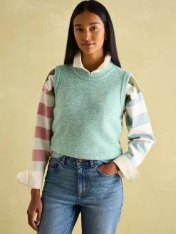 Holly Green Knitted Vest