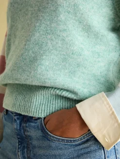 Holly Green Knitted Vest