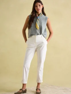 Holly Grey Regular Fit Knitted Vest