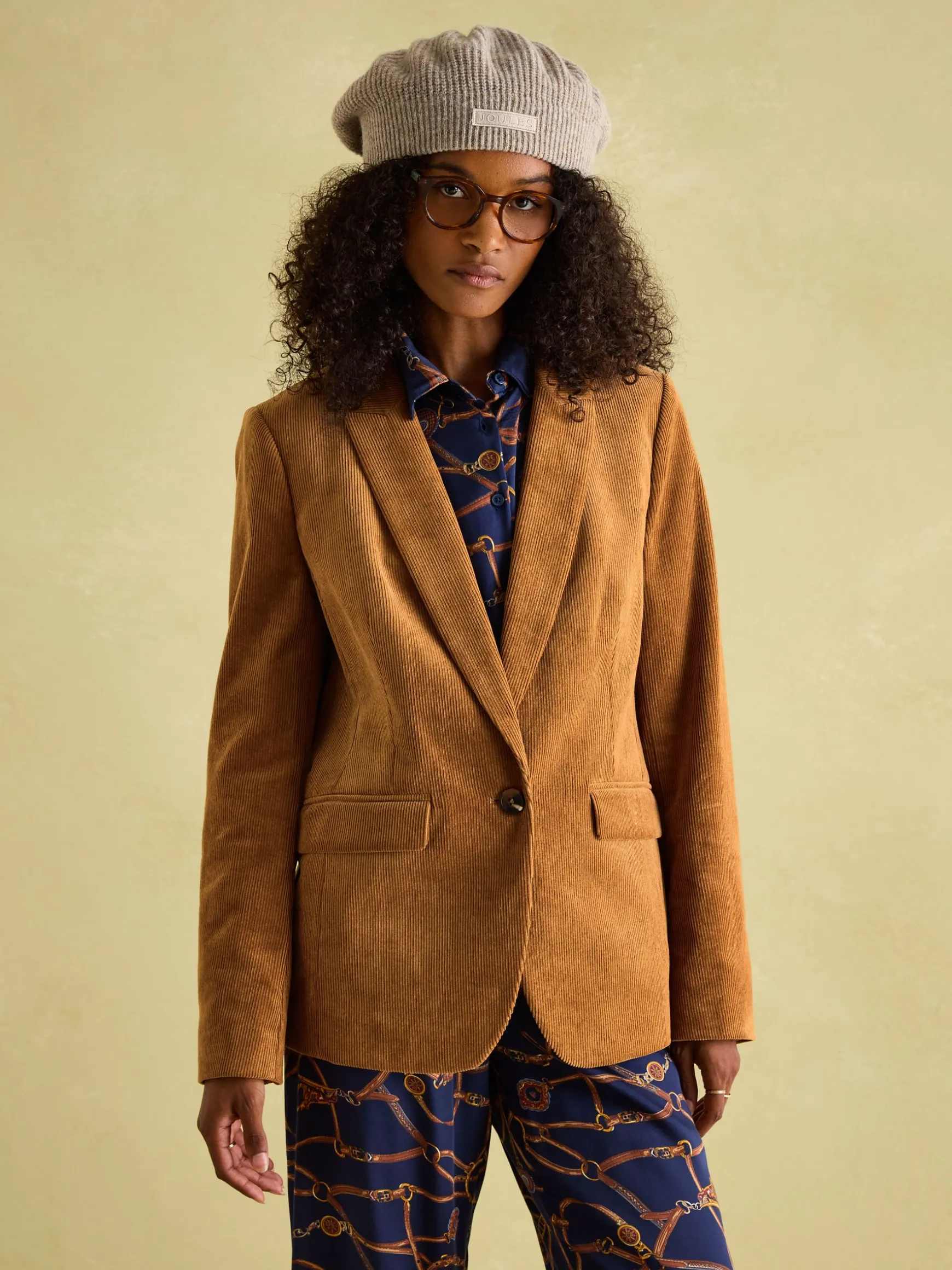 Holton Tan Brown Corduroy Blazer