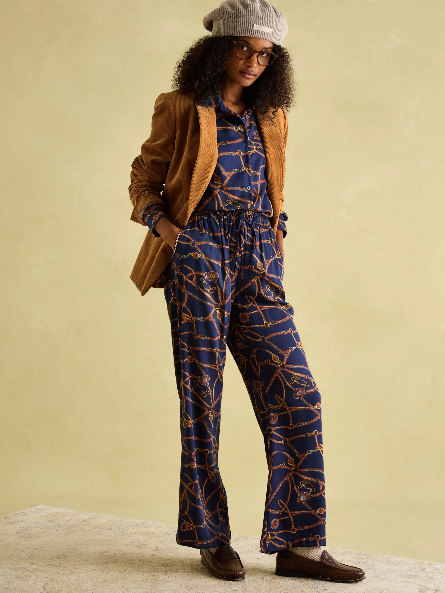 Holton Tan Brown Corduroy Blazer