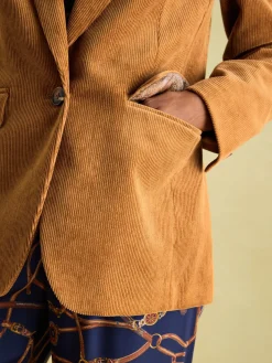 Holton Tan Brown Corduroy Blazer