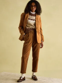 Holton Tan Brown Corduroy Blazer