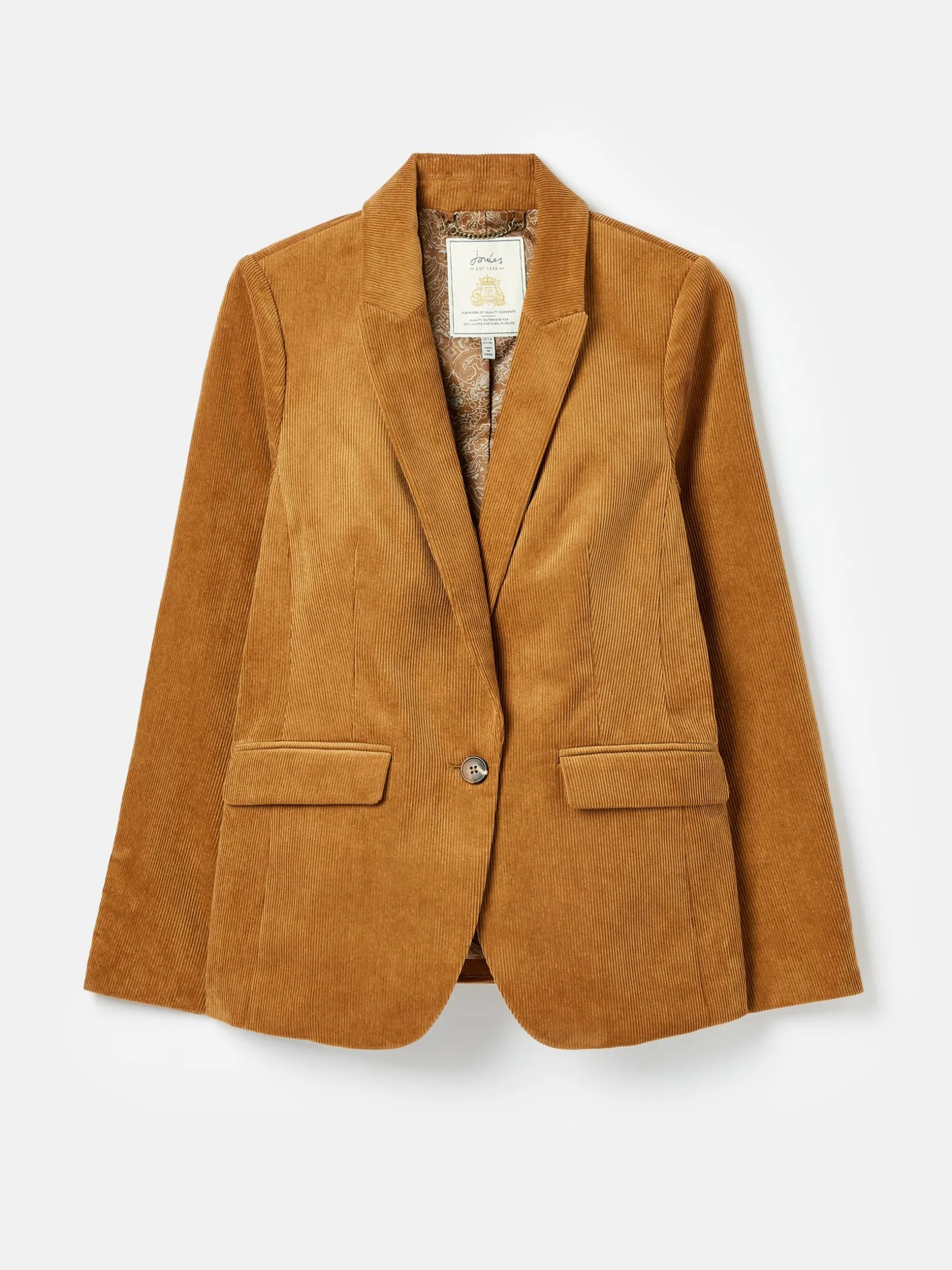 Holton Tan Brown Corduroy Blazer