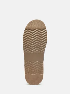 Homebound Navy Quilted Slippers