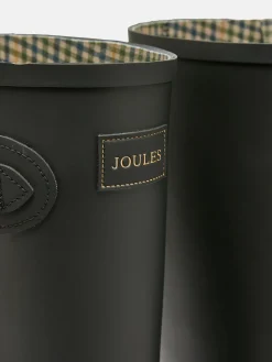 Houghton Black Adjustable Tall Wellies