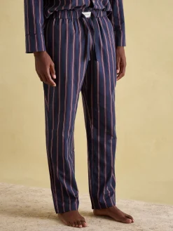 Hugo Navy Stripe Cotton Pyjama Set