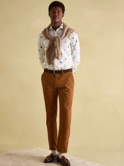 Invitation Cream Cotton Shirt